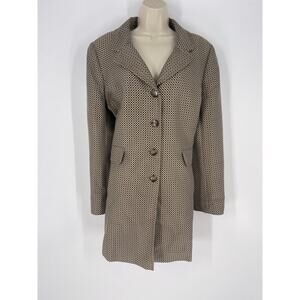 Ann Taylor XL Womens Long Coat (B18#6)